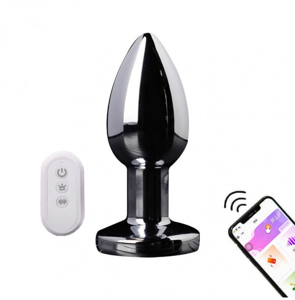 MizzZee - Colorful Anal Plug (Smart APP Model - Chargeable)	